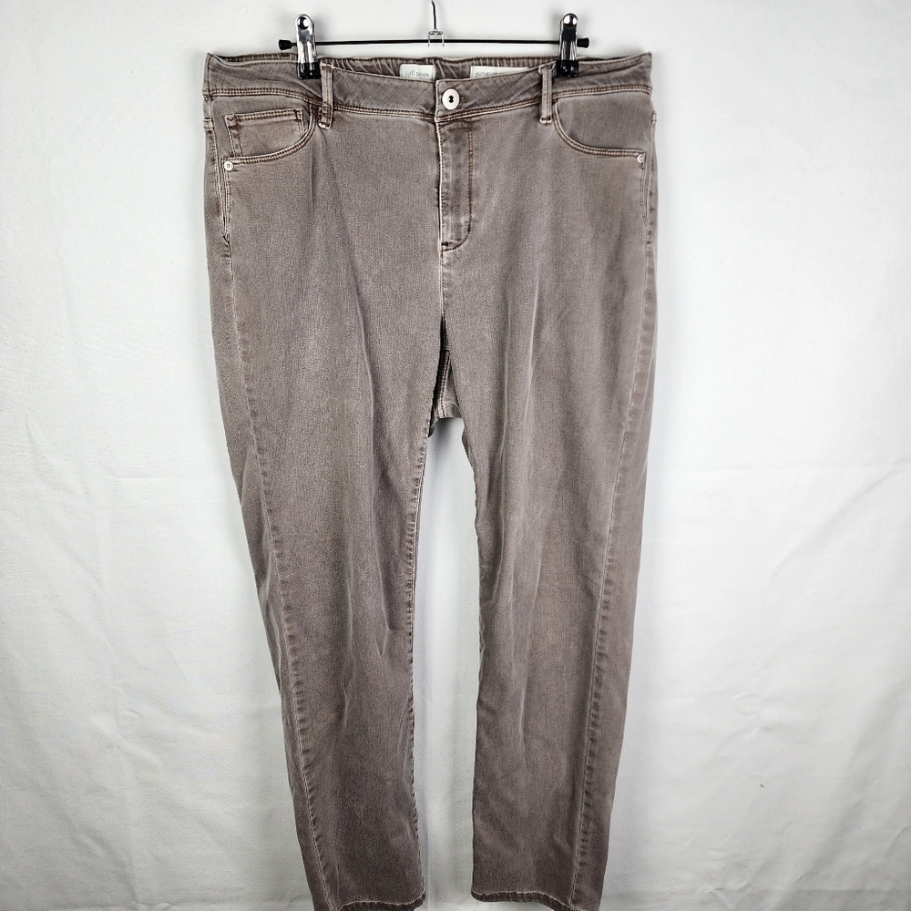 J Jill Denim Pants Authentic Fit Slim Ankle Size‎ 16